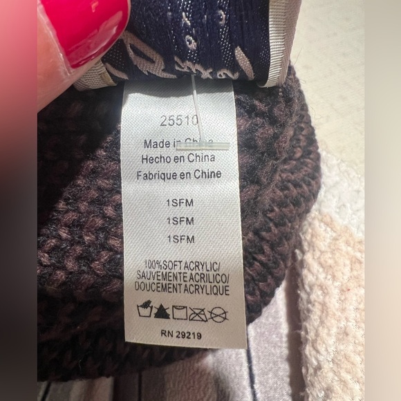 NWOT Baileys Of Hollywood Men’s Knit Hat | OS| Brown and Black - Picture 7 of 7